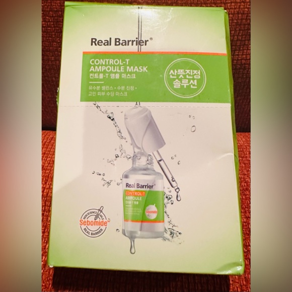 Real Barrier Control-T ampoule mask 25ml exp 12/23 10-packets - Picture 3 of 9